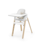Stokke Seggiolone Pappa Steps White-Natural