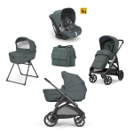 Aptica System Quattro Emerald Green-Litio Black e Darwin Infant