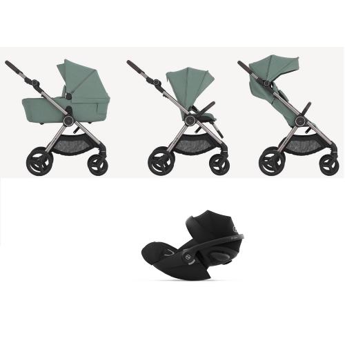 Anex IQ Premium 3 in 1 Olly con Cybex Cloud G I-Size 