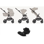 Anex IQ Premium 3 in 1 Soya con Cybex Cloud G I-Size 