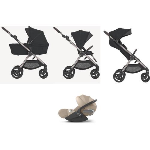 Anex IQ Premium 3 in 1 Starless con Cybex Cloud T I-Size Plus