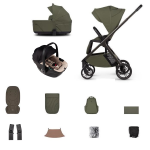 Venicci Tila 3 in 1 Olive con Tiago Beige