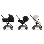 Cybex Trio  Eezy S Twist +2 BLK Dune Grey con Cloud G I-Size