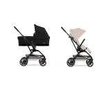 Cybex  Duo Eezy S Twist +2 BLK Dune Grey