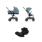 Cybex Trio Eezy S Twist +2 Tpe Stormy Blue con Cloud G I-Size