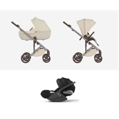 Anex Trio Eli Milky con Cybex Cloud T I-Size 