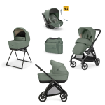 Trio Electa Murray Green-Total Black con Darwin Recline e borsa omaggio