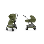 Cybex Duo Melio Carbon Moss Green