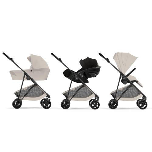 Cybex Trio Melio Dune Grey con Cloud G I-Size
