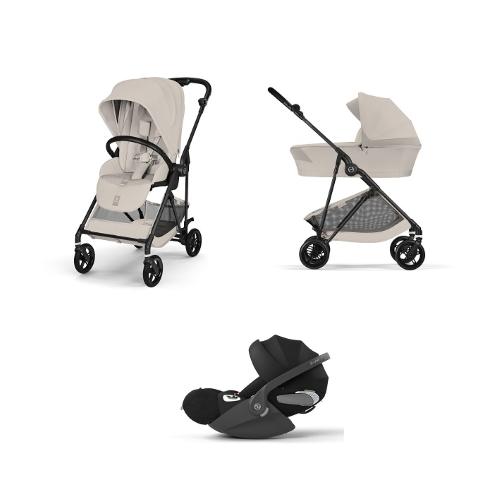 Cybex Trio Melio Dune Grey con Cloud T I-Size