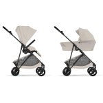 Cybex Duo Melio Carbon Dune Grey