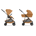 Cybex Duo Melio Carbon Cinnamon Yellow
