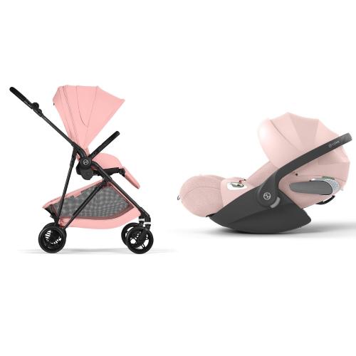 Cybex 2in1 Melio Candy Pink con Cloud T Plus I-Size