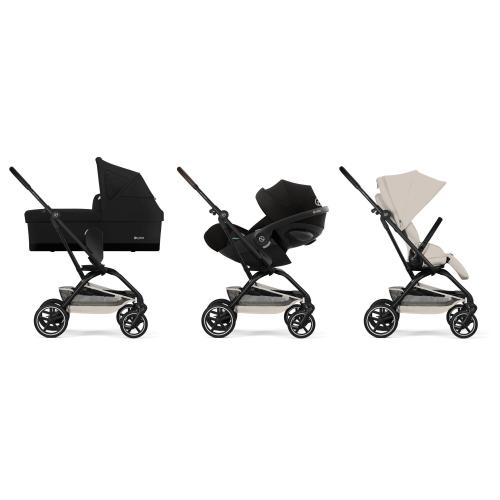 Cybex Trio Eezy S Twist+2 Dune Grey con Cloud G I-Size