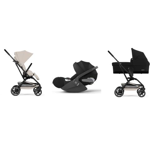 Cybex Trio Eezy S Twist+2 Dune Grey con Cloud T I-Size