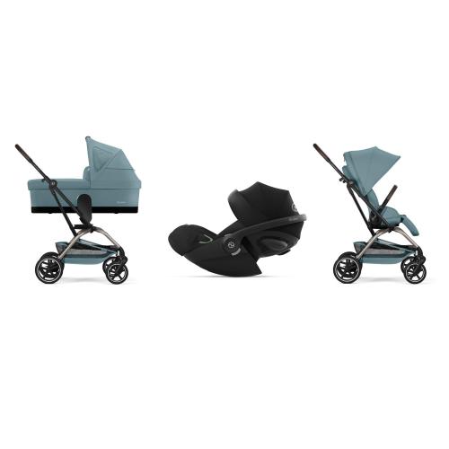 Cybex Trio Eezy S Twist+2 Stormy Blue con Cloud G I-Size