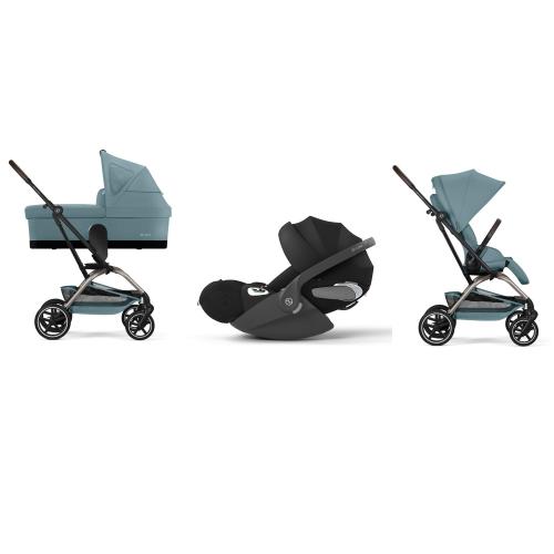 Cybex Trio Eezy S Twist+2 Stormy Blue con Cloud T I-Size