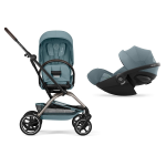 Cybex Eezy S Twist+2 Stormy Blue con Cloud G I-Size Plus