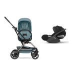 Cybex Eezy S Twist+2 Stormy Blue con Cloud T I-Size