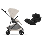 Cybex 2in1 Melio Carbon Dune Grey con Cloud G I-Size