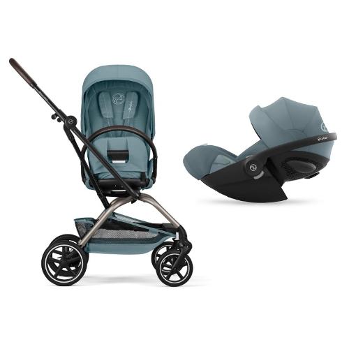 Cybex Eezy S Twist+2 Stormy Blue con Cloud G I-Size Plus