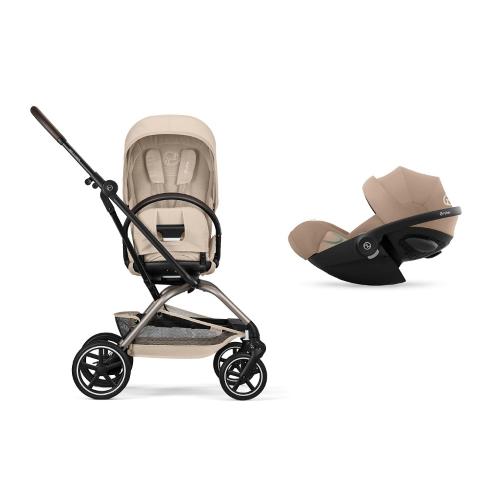 Cybex Eezy S Twist+2 Almond Beige con Cloud G I-Size Plus