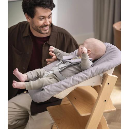 Stokke Seggiolone per neonati Tripp Trapp 2 in 1 Natural con Newborn