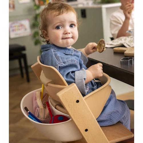 Stokke Seggiolone Tripp Trapp 2 in 1 Natural con Baby Set