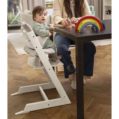 Stokke Seggiolone Tripp Trapp 4 in 1 White con cinture