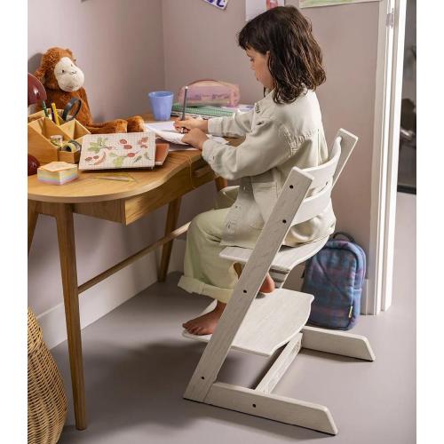 Stokke Seggiolone per neonati Tripp Trapp 3 in 1 Whitewash con Newborn antracite