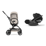 Cybex Eezy S Twist+2 Dune Grey con Cloud T-I Size