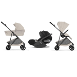 Cybex Trio Melio Dune Grey con Cloud T I-Size