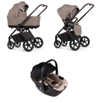 Venicci Set 3 in 1 Claro 2 Almond con Tiago Beige