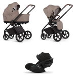 Venicci Trio Claro 2 Almond con Cloud G I-Size