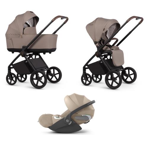 Venicci Trio Claro 2 Almond con Cloud T I-Size Plus