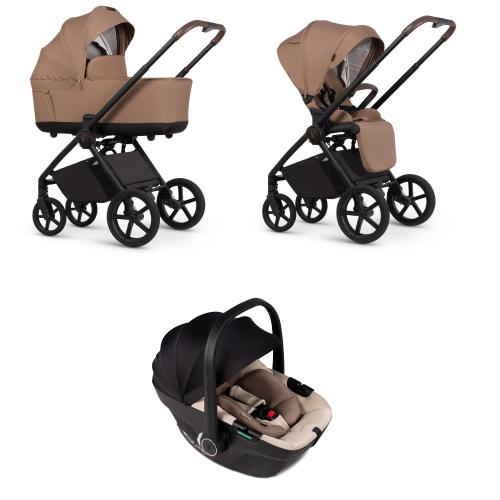 Venicci Set 3 in 1 Claro 2 Caramel con Tiago Beige