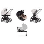 Venicci set 4 in 1 Claro 2 Vanilla con Tiago Beige e Isofix