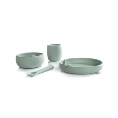 Jané Set Pappa in silicone Mint