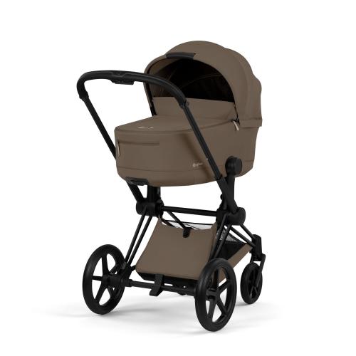 Cybex Duo Priam Comfort Matt Black-Coconut Brown
