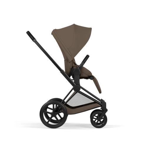 Cybex Duo Priam Comfort Matt Black-Coconut Brown