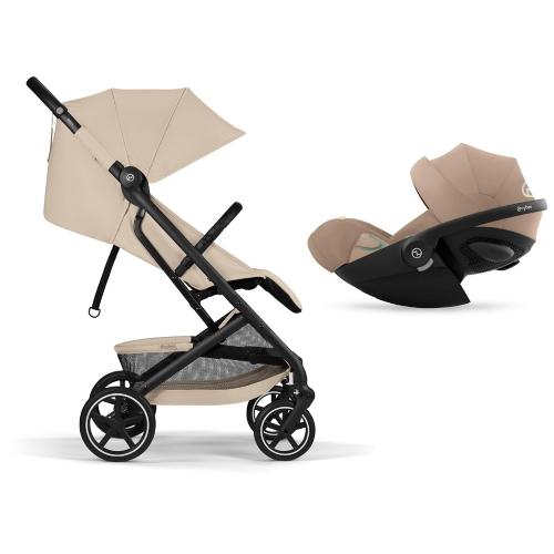 Cybex Travel System Beezy Almond Beige e Cloud G i-Size Plus