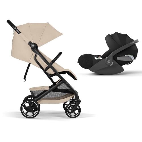 Cybex Travel System Beezy Almond Beige e Cloud T