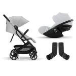 Cybex Travel System Beezy Fog Grey e Cloud G i-Size