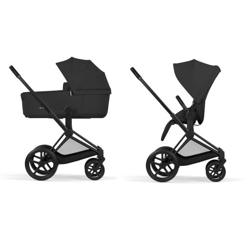 Cybex Duo Priam Comfort Matt Black-Sepia black