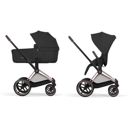 Cybex Duo Priam Comfort Rosegold-Sepia black