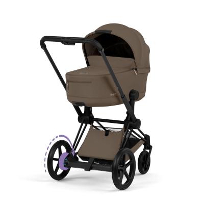 Cybex Duo ePriam Comfort Matt Black-Coconut Brown