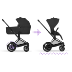 Cybex Duo ePriam Comfort Matt Black-Sepia Black