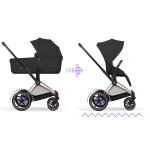 Cybex Duo ePriam Comfort Rosegold-Sepia Black