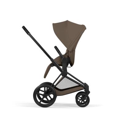 Cybex Duo Priam Comfort Matt Black-Coconut Brown