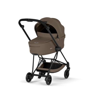 Cybex Duo Mios Comfort Matt black-Coconut Brown